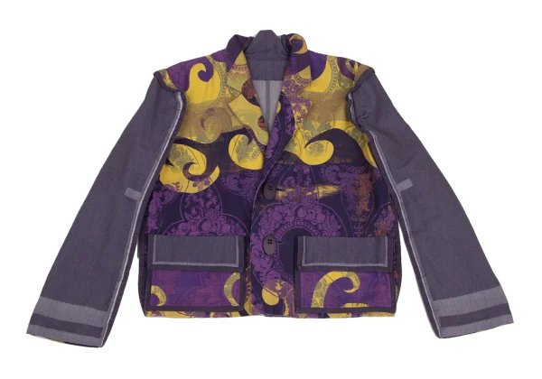 ISSEY MIYAKE A-POC Printed Switching Jacket K-173167_002