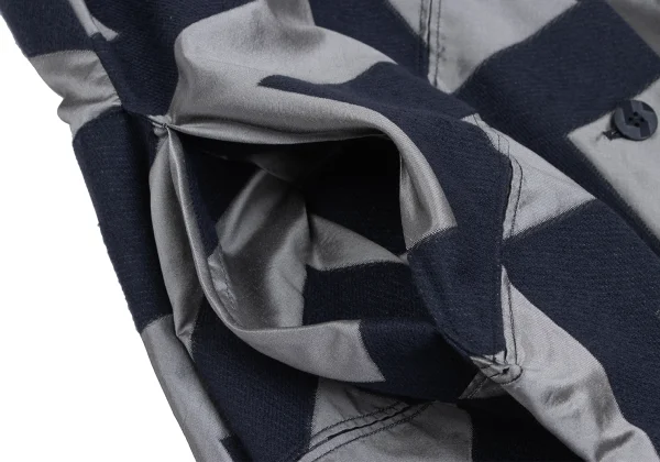 ISSEY MIYAKE Zigzag Geometric Sleeveless Jacket K-173172_007