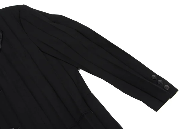 ISSEY MIYAKE Lapel Switching  Pleated Jacket K-173173_006