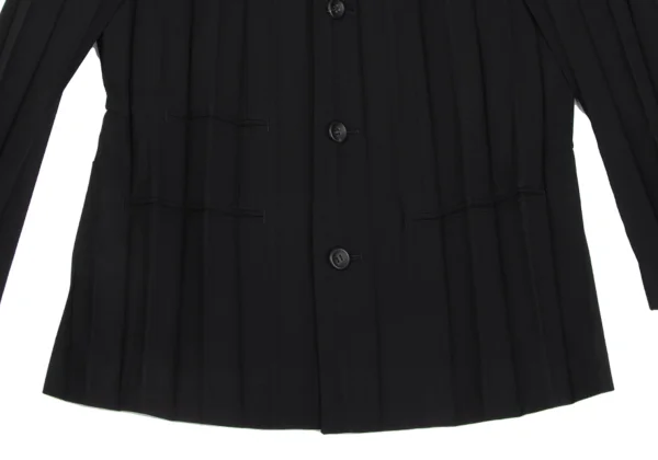 ISSEY MIYAKE Lapel Switching  Pleated Jacket K-173173_009