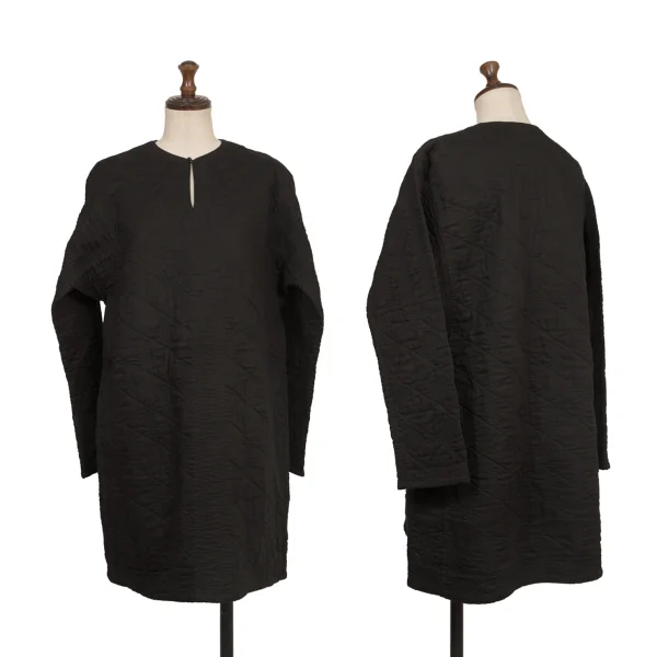 ASHA BY MDS Graphic Stitch Skipper Tunic Black M K-173190_001
