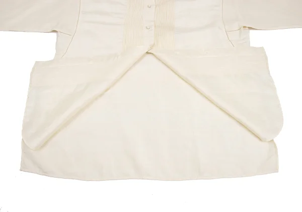 ASHA BY MDS Silk Front Pintuck Design-collar Blouse K-173192_013