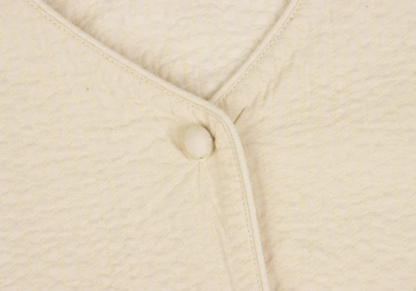 ASHA BY MDS Sashiko-Stitched Collarless Shirt K-173194_004