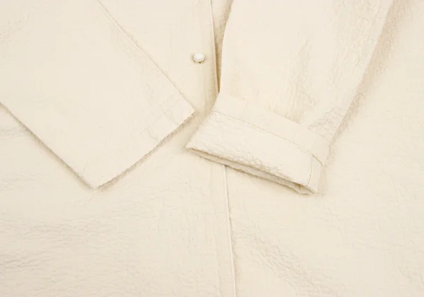ASHA BY MDS Sashiko-Stitched Collarless Shirt K-173194_006