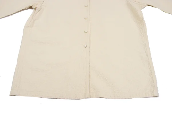 ASHA BY MDS Sashiko-Stitched Collarless Shirt K-173194_007