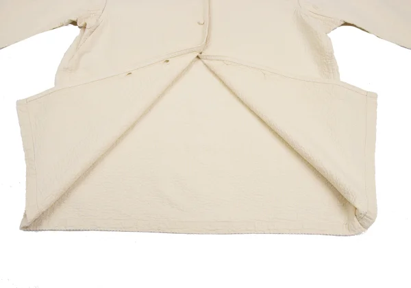 ASHA BY MDS Sashiko-Stitched Collarless Shirt K-173194_008