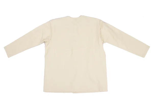 ASHA BY MDS Sashiko-Stitched Collarless Shirt K-173194_009