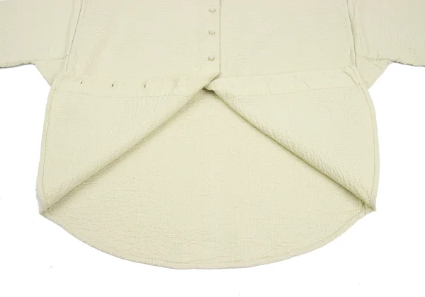 ASHA BY MDS Sashiko-Stitched Band Collar Shirt K-173195_008