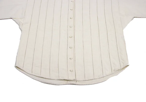ASHA BY MDS Stripe Switching Band Collar Jacket K-173199_009