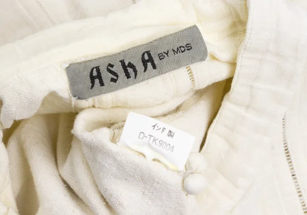 ASHA BY MDS Stripe Switching Band Collar Jacket K-173199_014