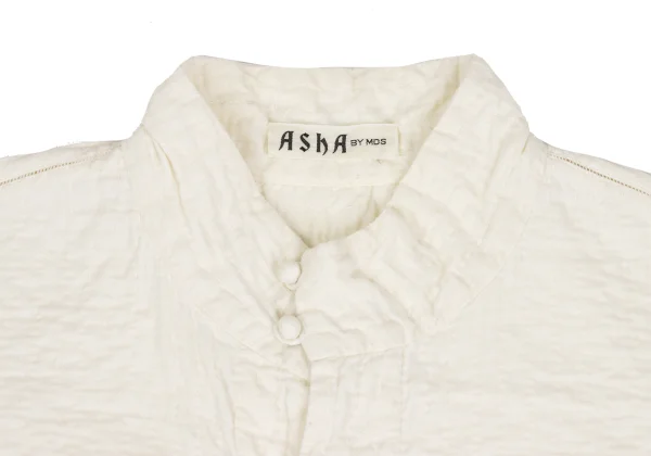 ASHA BY MDS Wrinkled Sashiko Stand-collar Jacket K-173200_004
