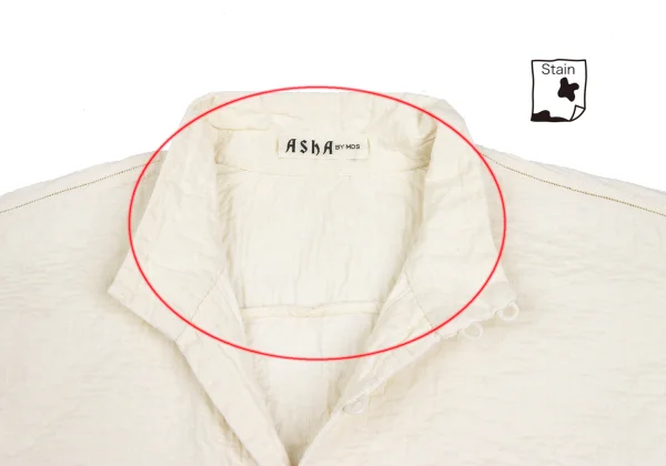 ASHA BY MDS Wrinkled Sashiko Stand-collar Jacket K-173200_007