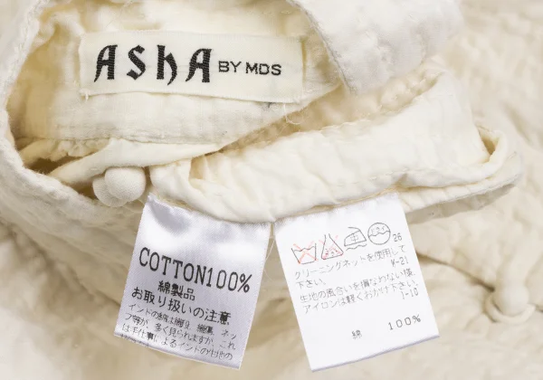 ASHA BY MDS Wrinkled Sashiko Stand-collar Jacket K-173200_018