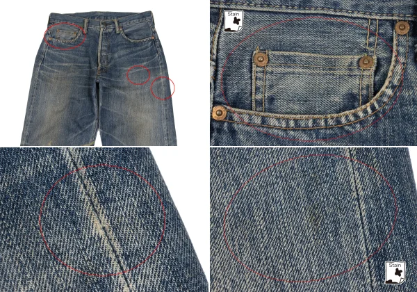 Yohji Yamamoto POUR HOMME Yuzen-dyed Denim Pants K-173206_002