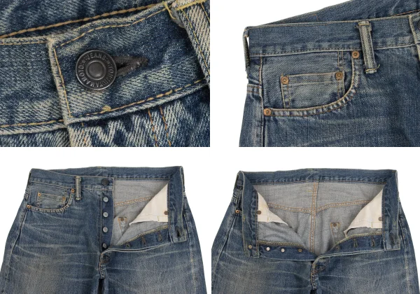 Yohji Yamamoto POUR HOMME Yuzen-dyed Denim Pants K-173206_003