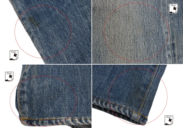 Yohji Yamamoto POUR HOMME Yuzen-dyed Denim Pants K-173206_007