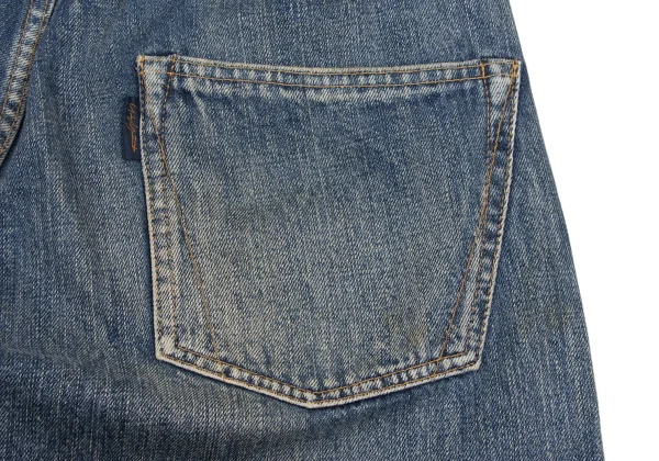 Yohji Yamamoto POUR HOMME Yuzen-dyed Denim Pants K-173206_016