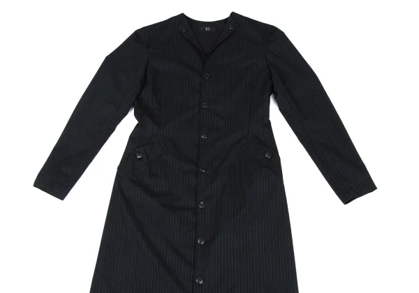 Y's Lapel Design Striped Dress K-173211_003