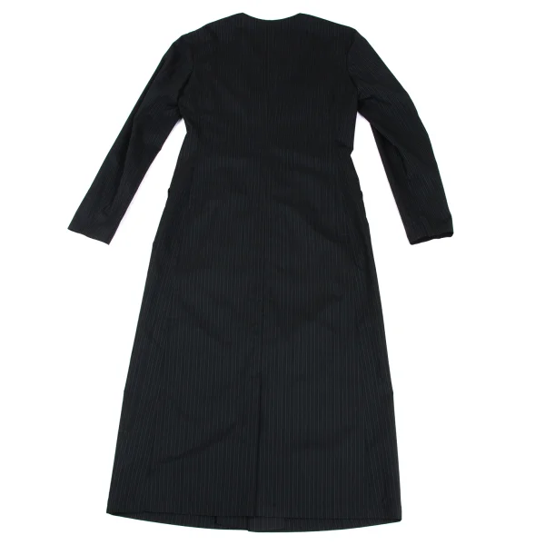 Y's Lapel Design Striped Dress K-173211_013