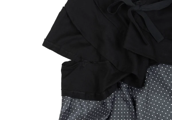 tricot COMME des GARCONS Washed Dot Switching Dress K-173212_007