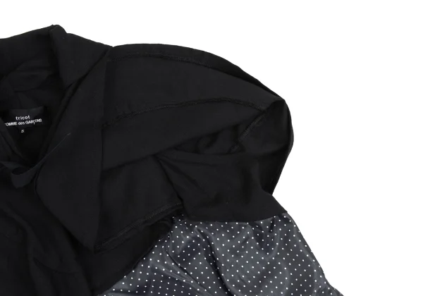 tricot COMME des GARCONS Washed Dot Switching Dress K-173212_008