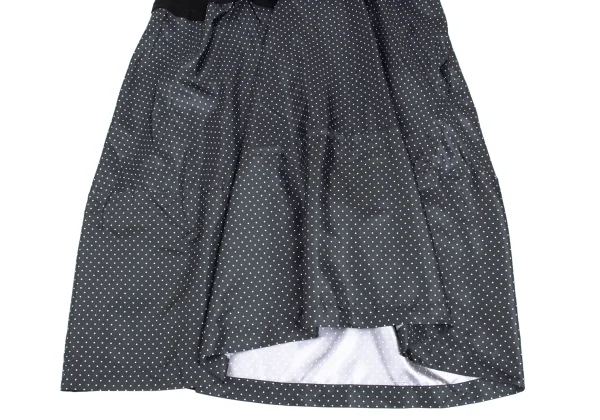 tricot COMME des GARCONS Washed Dot Switching Dress K-173212_009