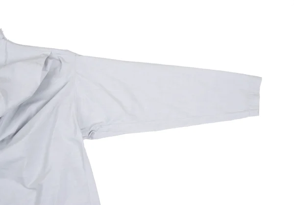 ISSEY MIYAKE PERMANENTE Cotton Drape-neck Pullover Blouse K-173213_007