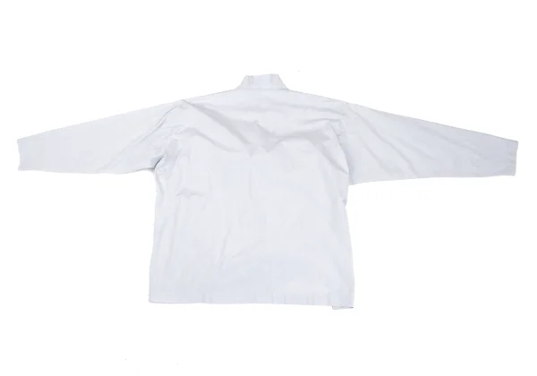 ISSEY MIYAKE PERMANENTE Cotton Drape-neck Pullover Blouse K-173213_011