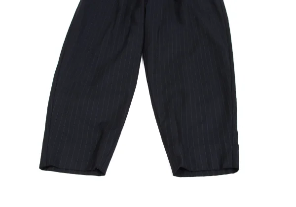 COMME des GARCONS HOMME DEUX Embroidery Striped Vest Docking Jacket & Pants K-173217_016