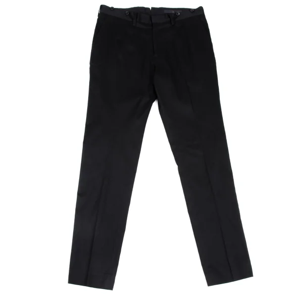 Y's Exclusive Cotton Nylon Tapered Pants Black 38 K-173220_001