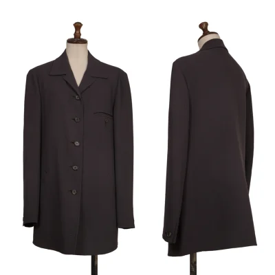 ISSEY MIYAKE Georgette Wool Jacket