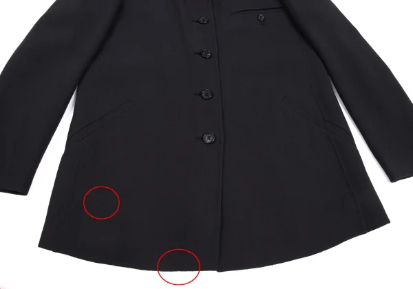 ISSEY MIYAKE Georgette Wool Jacket K-173222_010
