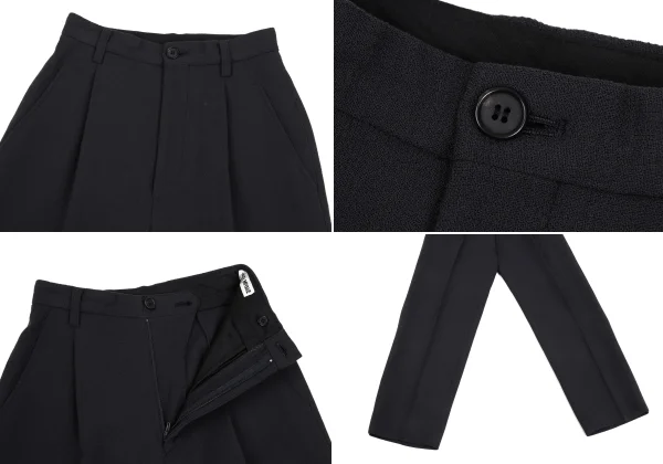ISSEY MIYAKE Georgette Wool Jacket & Pants K-173224_015