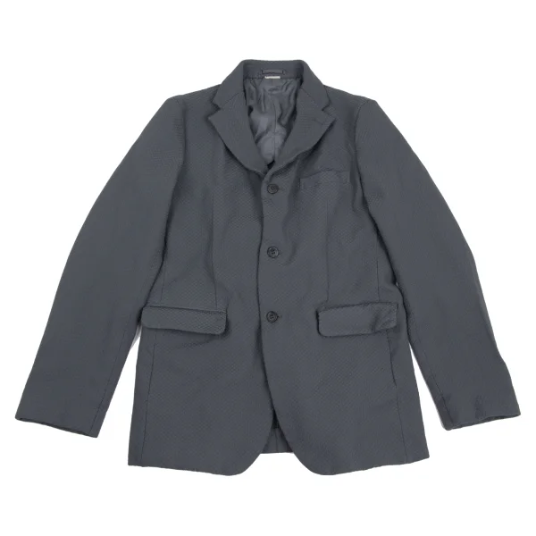 COMME des GARCONS HOMME DEUX Design Woven Jacket Grey L K-173225_001