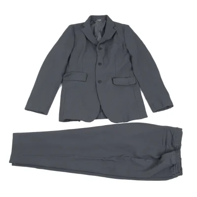 COMME des GARCONS HOMME DEUX  Design Woven Jacket & Pants