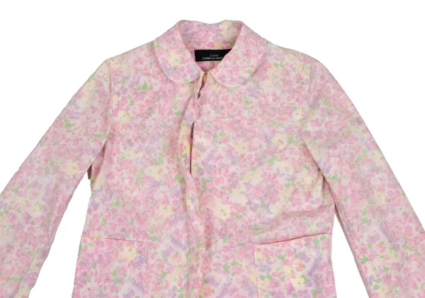 tricot COMME des GARCONS Cut-off Reversible Floral Shirt Jacket K-173229_004