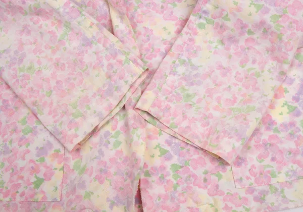 tricot COMME des GARCONS Cut-off Reversible Floral Shirt Jacket K-173229_007