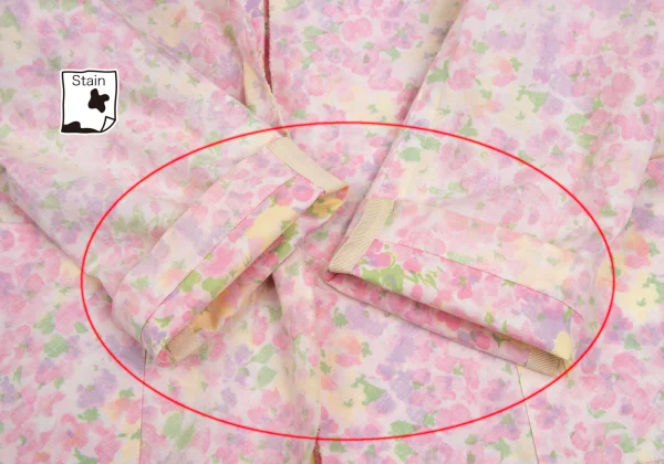 tricot COMME des GARCONS Cut-off Reversible Floral Shirt Jacket K-173229_008