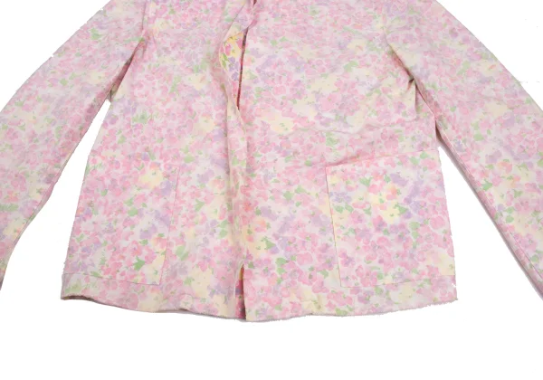tricot COMME des GARCONS Cut-off Reversible Floral Shirt Jacket K-173229_009
