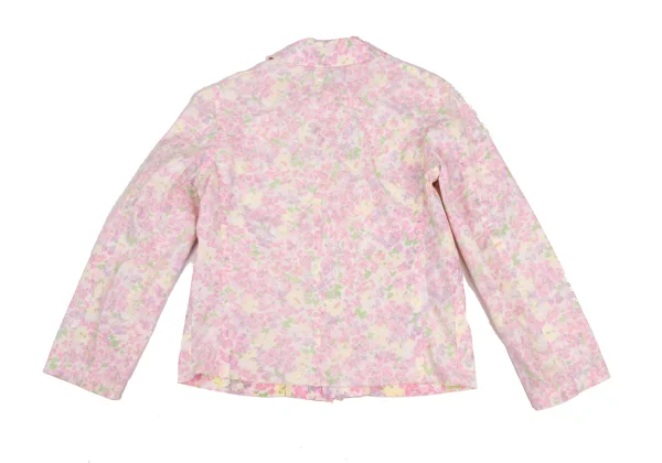 tricot COMME des GARCONS Cut-off Reversible Floral Shirt Jacket K-173229_017