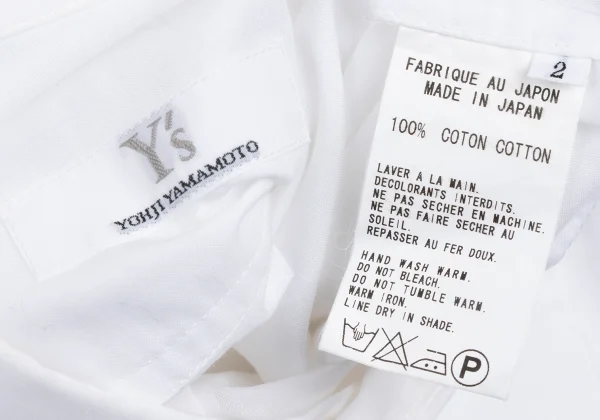 Y's Cotton Shirt K-173230_015