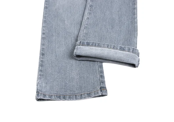 VIVIENNETAM Cotton Blend Dragon Embroidery Stretch Jeans K-173231_009