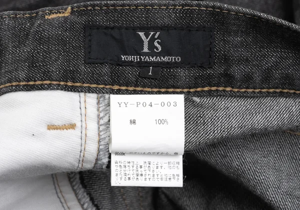 Y's Asymmetry Pocket Design Jeans K-173233_018