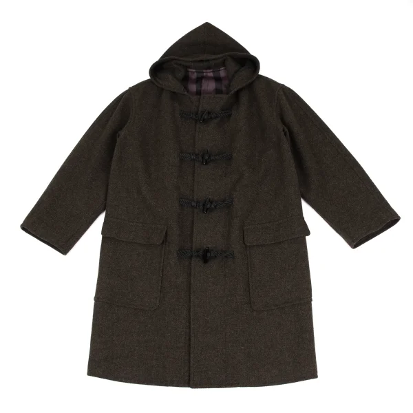 Jean Paul GAULTIER HOMME Wool Duffle Coat Brown M K-173234_001