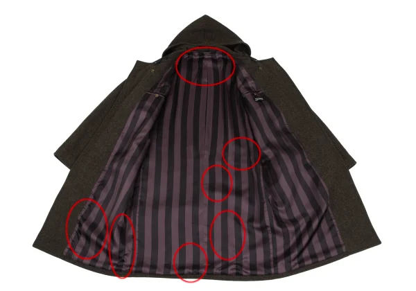 Jean Paul GAULTIER HOMME Wool Duffle Coat K-173234_012