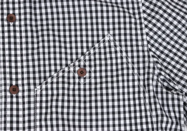 JUNYA WATANABE MAN COMME des GARCONS Yoke Switching Gingham Check Shirt K-173235_005