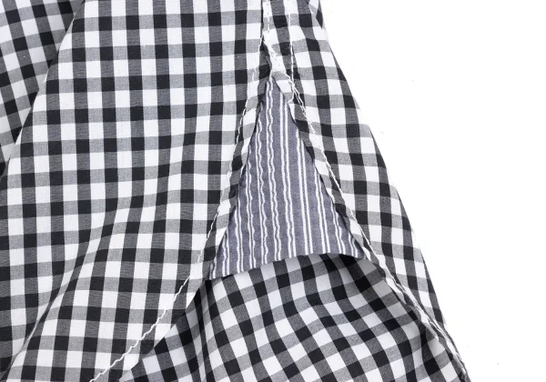 JUNYA WATANABE MAN COMME des GARCONS Yoke Switching Gingham Check Shirt K-173235_008