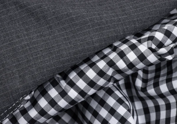 JUNYA WATANABE MAN COMME des GARCONS Yoke Switching Gingham Check Shirt K-173235_012