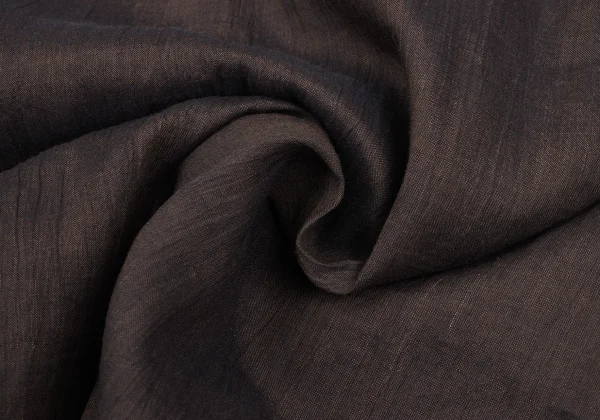 ISSEY MIYAKE MEN Linen Band-collar Shirt K-173236_018