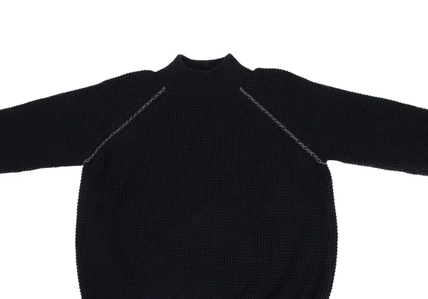 Y's for men Wool Acrylic waffle Knit Sweater K-173238_002
